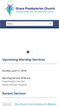 Mobile Screenshot of gracechurchcalgary.com